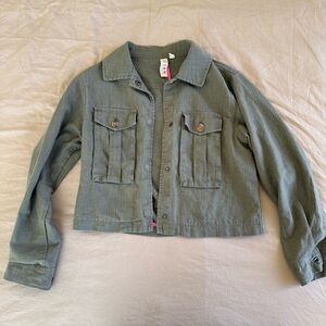 Anthropologie DOLAN Green Utility Jacket